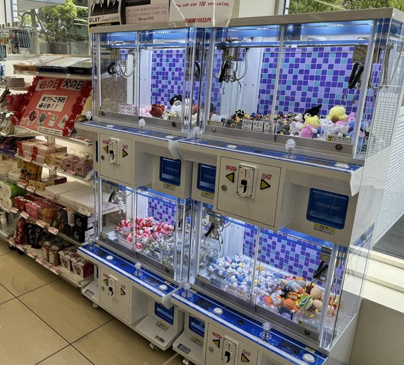 ローソンのクレーンゲーム導入店