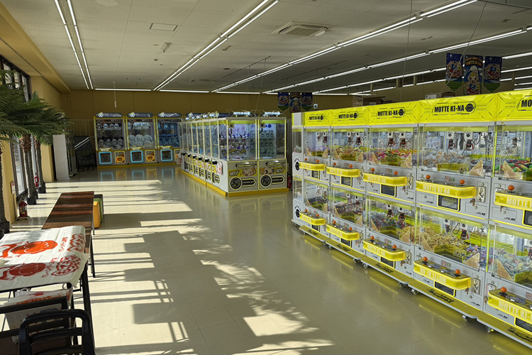 実際のクレーンゲーム専門店