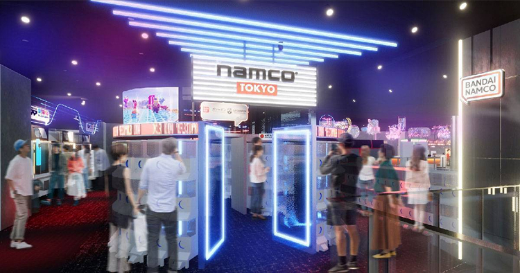 namco TOKYO 入口