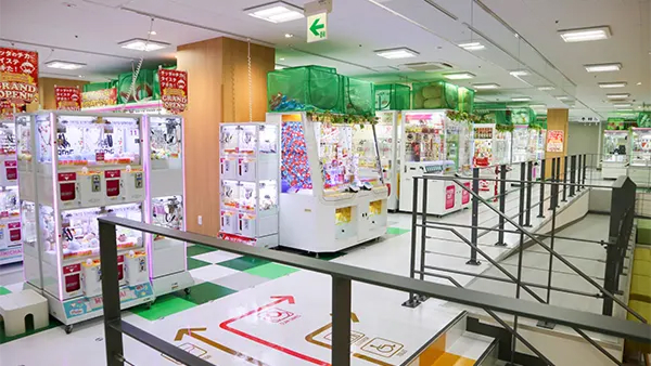 タイトーステーション 川崎 ラ チッタデッラ店 店内