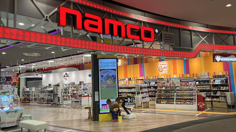 namco iiasつくば店 入口