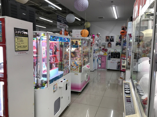 アミューズメント工房つくば店 店内